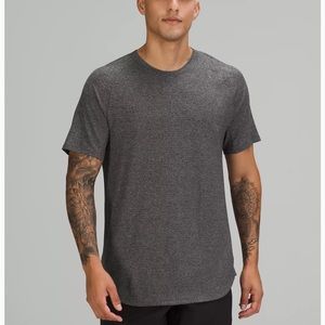 Mens Lululemon Drysense Short Sleeve Medium- Rhino Black